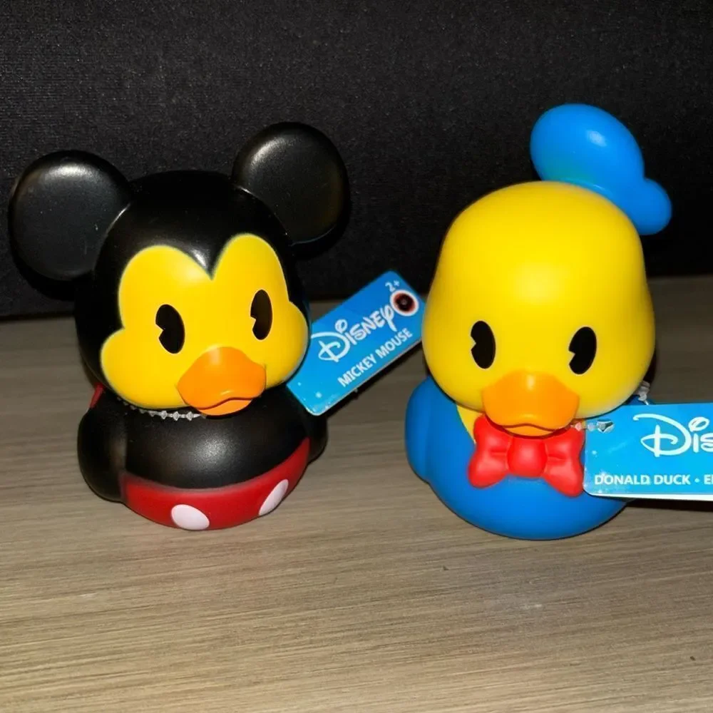 Donald Duck and Mickey Mouse Rubber Ducks
